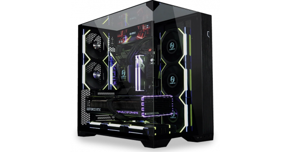 LIAN LI O11 VISION COMPACT STEEL TEMPERD GLASS - BLACK